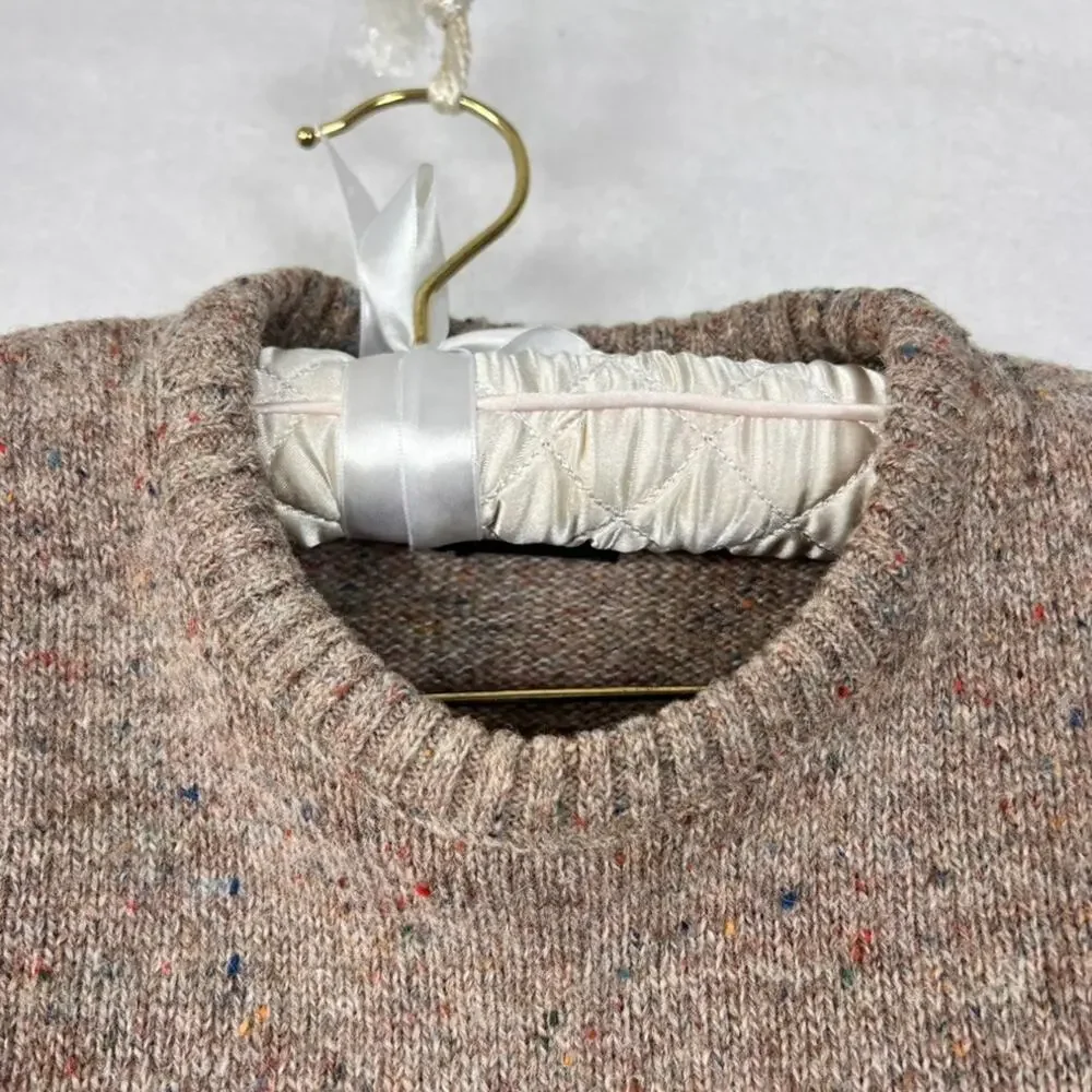 Vintage Robert Bruce Sweater Mens M Wool Red Blue Geometric Pattern Heavyweight - Picture 8 of 13